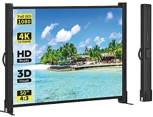 portable projector screens